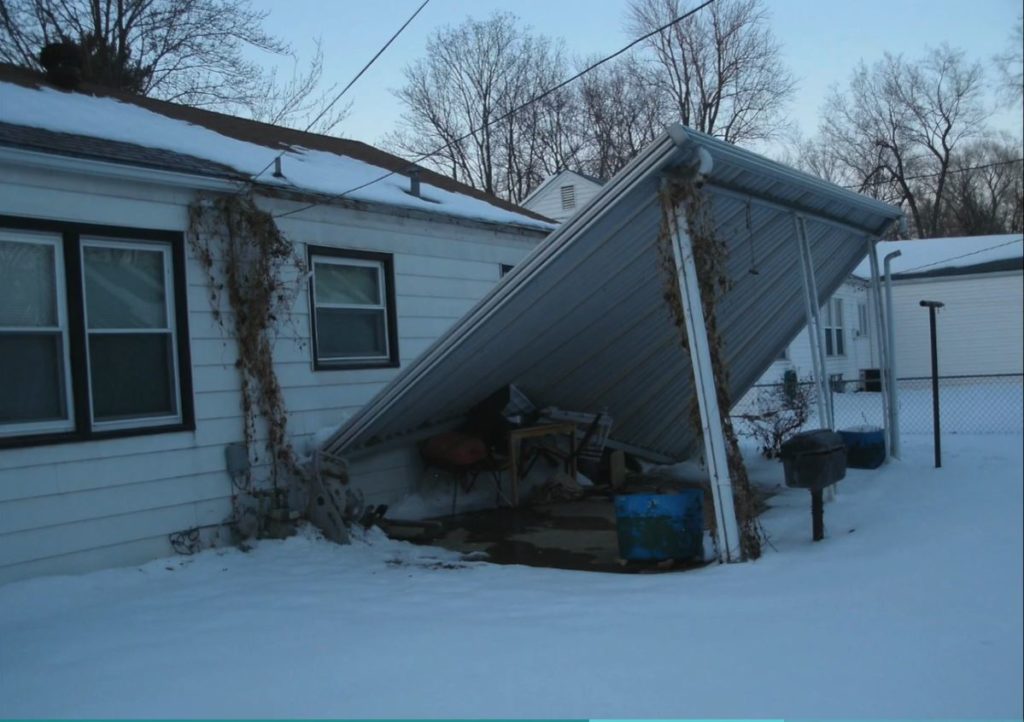 catastrophe adjuster snow damage